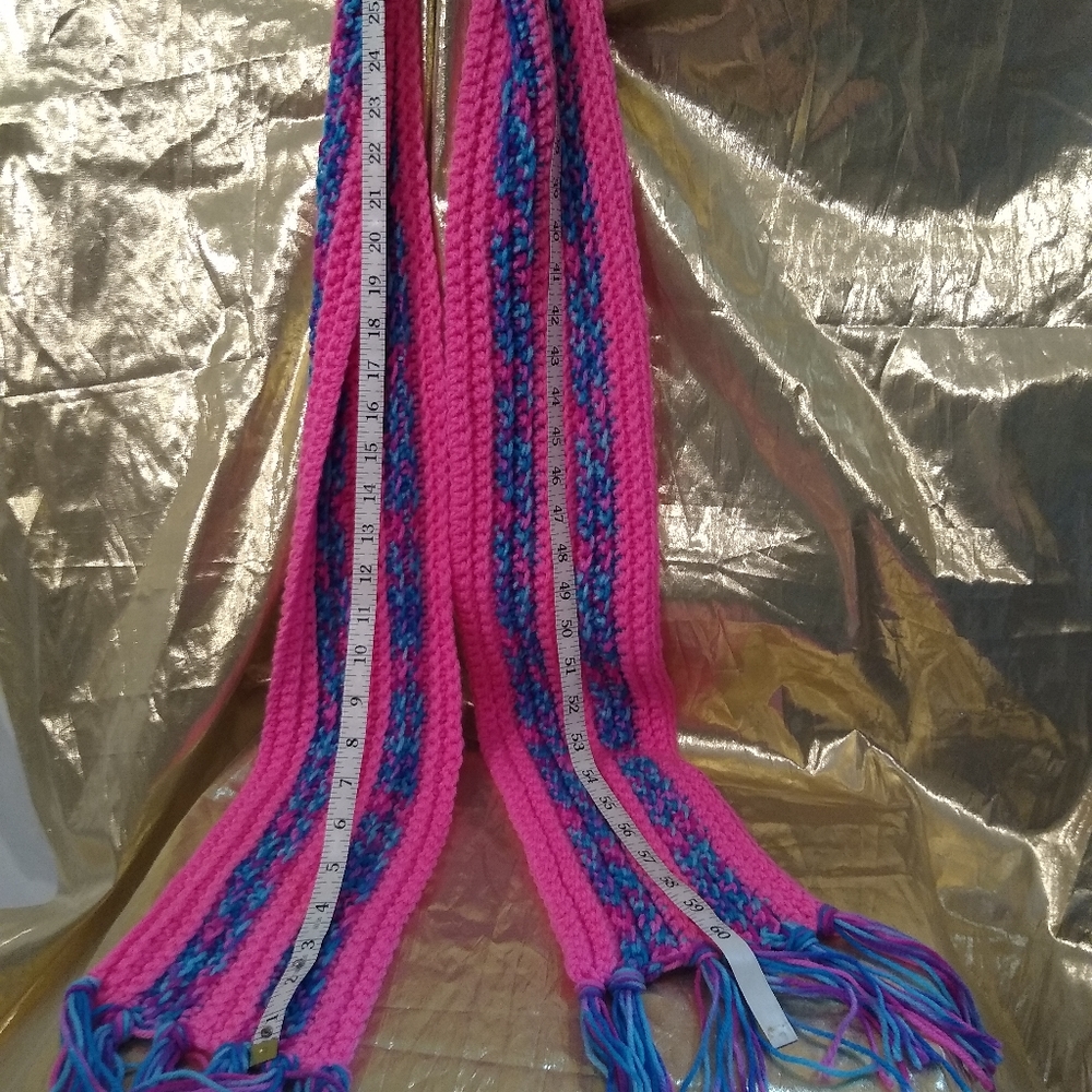 Crochet Rib Scarf, New - Picture 4 of 5
